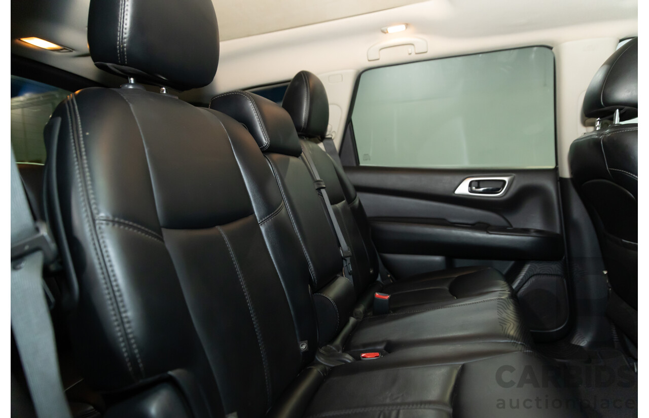 6/2015 Nissan Pathfinder ST-L Hybrid (4x4) R52 MY15 4d Wagon Ivory Pearl Supercharged 2.5L - 15kW Hybrid - 7 Seater