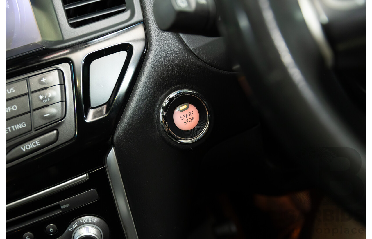 6/2015 Nissan Pathfinder ST-L Hybrid (4x4) R52 MY15 4d Wagon Ivory Pearl Supercharged 2.5L - 15kW Hybrid - 7 Seater