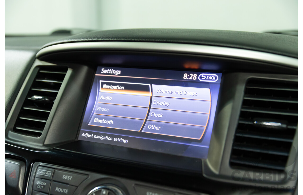 6/2015 Nissan Pathfinder ST-L Hybrid (4x4) R52 MY15 4d Wagon Ivory Pearl Supercharged 2.5L - 15kW Hybrid - 7 Seater