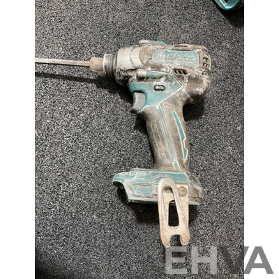 Assorted MAKITA 18V Tools and Batteries - Lot of 8