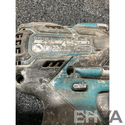 Assorted MAKITA 18V Tools and Batteries - Lot of 8