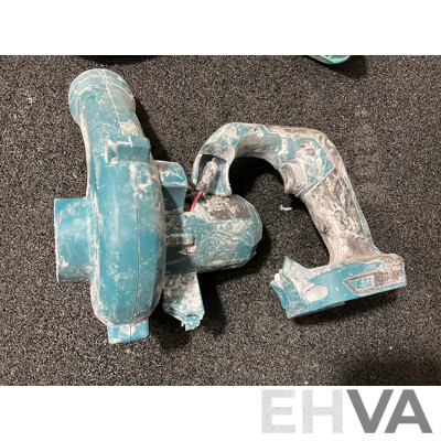 Assorted MAKITA 18V Tools and Batteries - Lot of 8