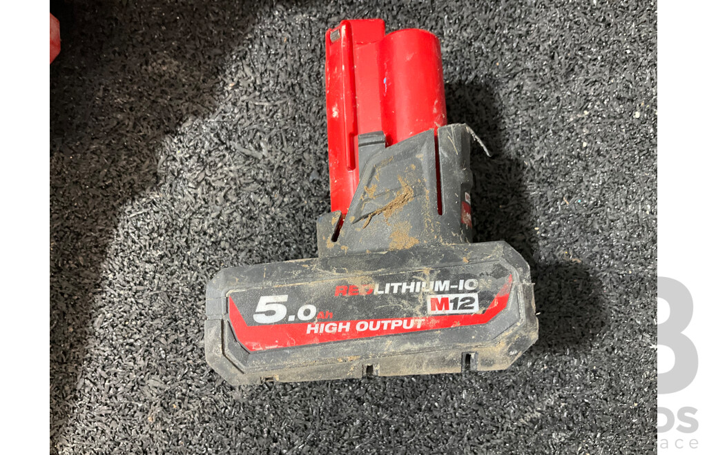 MILWAUKEE FUEL 12V Caulk and Adhesive Gun with Batteries