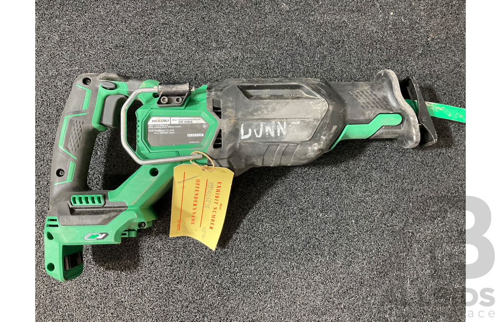 HIKKOKI 36V Brushless Reciprocating Saw (CR 36DA) - Skin Only