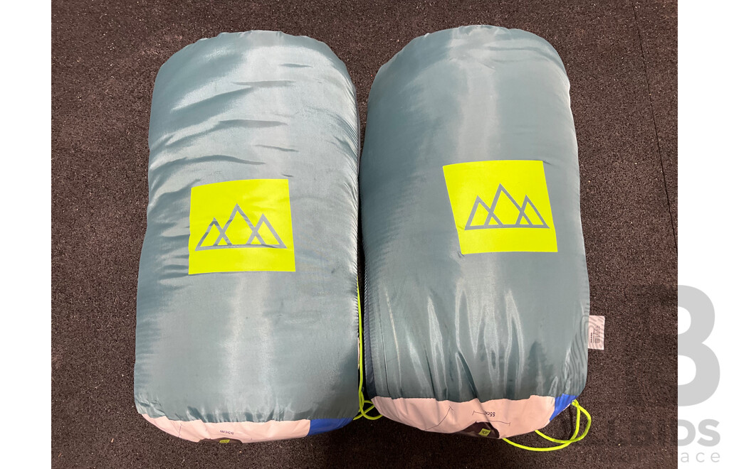 Camping Bundle, Including Beach Trolley, Two Sleeping Bags, Two Mats, Tent, EVERLAST Bag and Shoes - Lot of 8