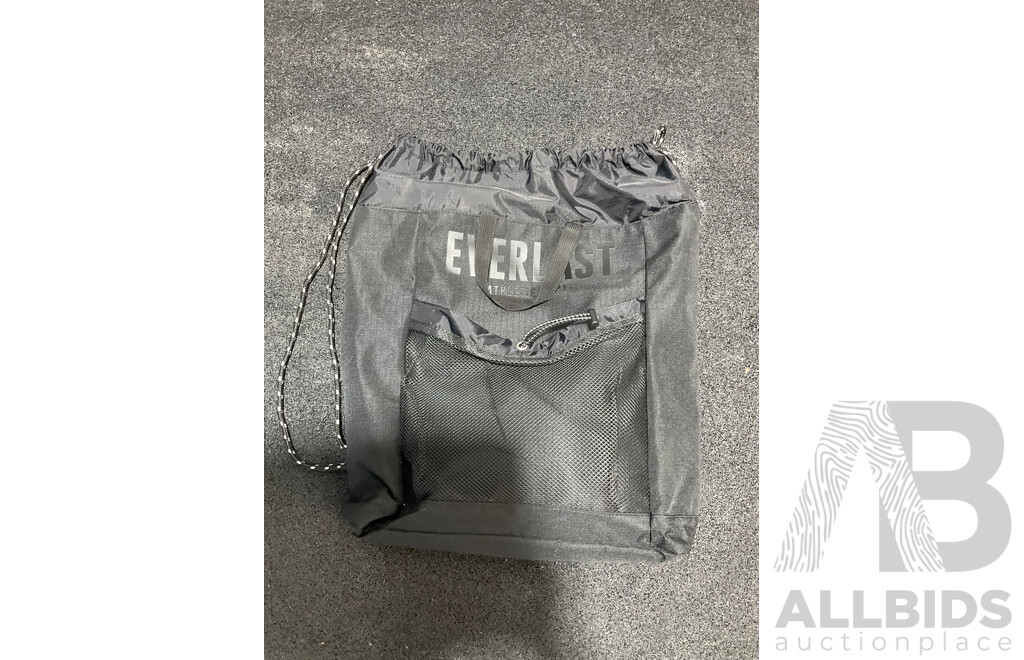 Camping Bundle, Including Beach Trolley, Two Sleeping Bags, Two Mats, Tent, EVERLAST Bag and Shoes - Lot of 8