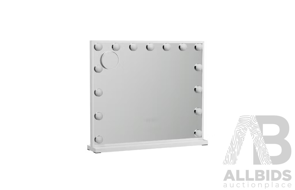 EMBELLIR Makeup Mirror Whtite (MM-E-FRAME-6052LED-WH)