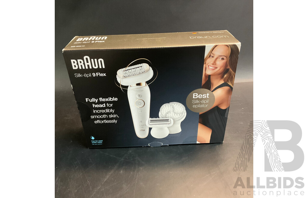 Braun SES 9030 3D 9 Flex Hair Remover