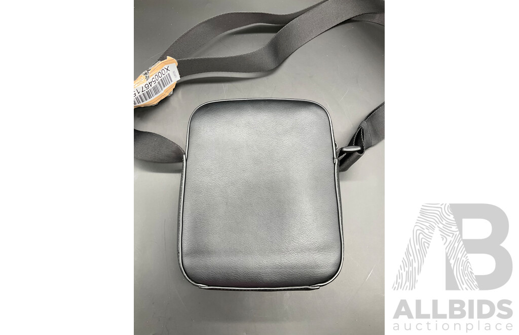 Mixed Texture Reporter Bag Branded TOMMY HILFIGER