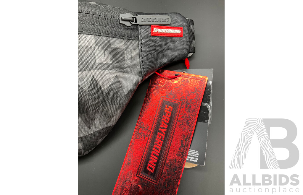 Hangover Drip Check Savvy Crossbody Branded SPRAYGROUND