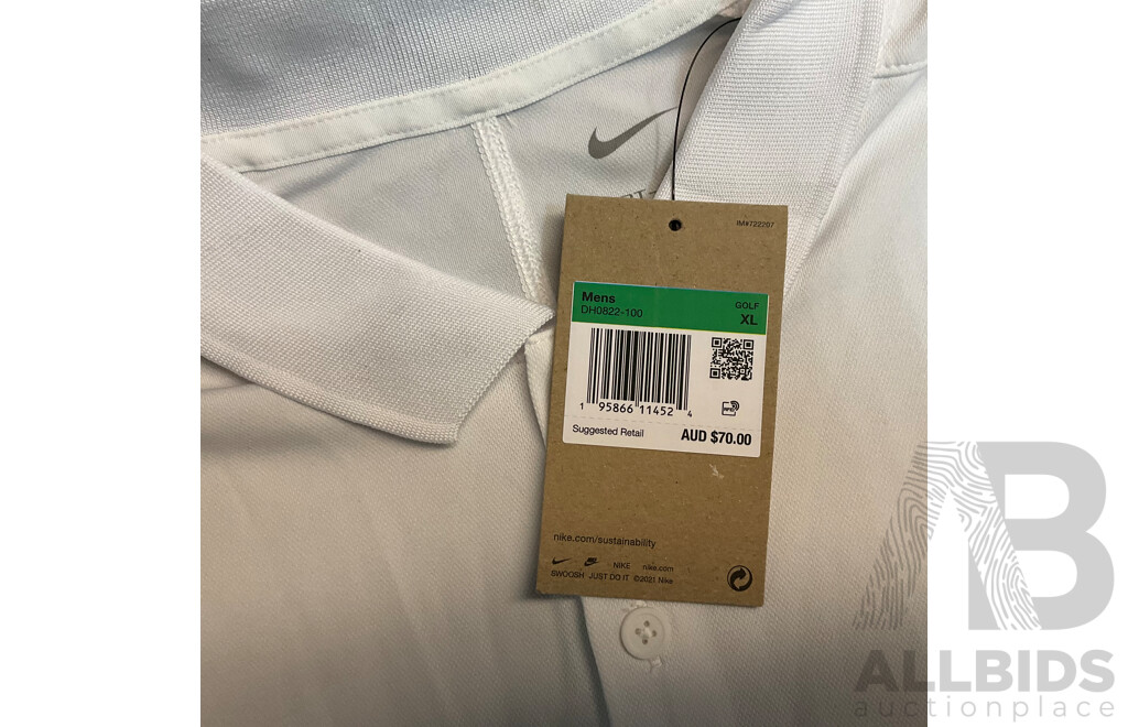 Puma, Nike, Adidas Men's Apparel - Size XL - Lot of 5