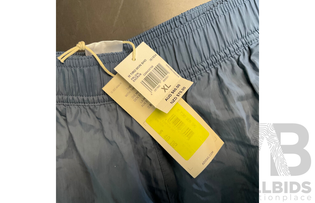 Puma, Nike, Adidas Men's Apparel - Size XL - Lot of 5