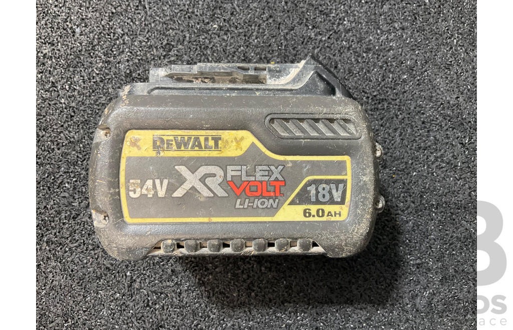 DeWALT 18V XR Brushless Impact Driver (DCF787) with 6.0Ah Battery - Lot of 2