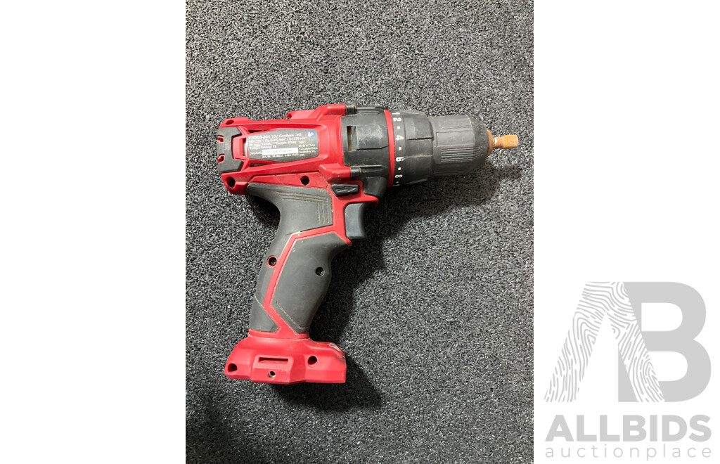 MAKITA 5.0Ah Battery, OZITO Battery Charger and Drill Driver and WIHA SlimBit Screwdriver  - Lot of 4