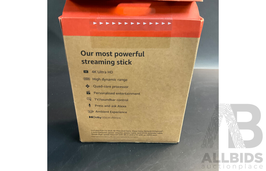 PlayStation Sony DualSense Controller & Amazon Fire TV Stick 4K Max