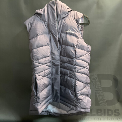 Kathmandu Women's Winterburn Hooded Down Vest (size 10)