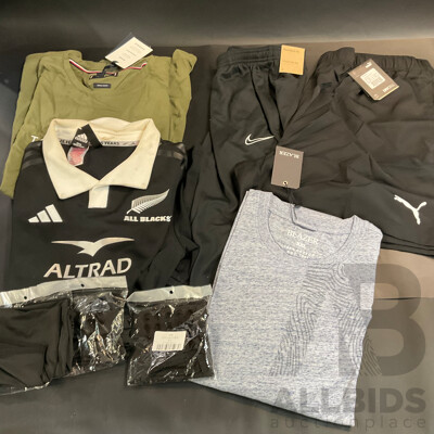 Puma, Nike, Tommy Hilfiger Top/Shorts/Pants and More - Various Sizes