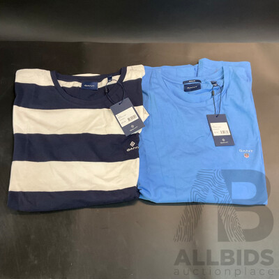 GANT Men's XXL T-Shirts - Lot of 2