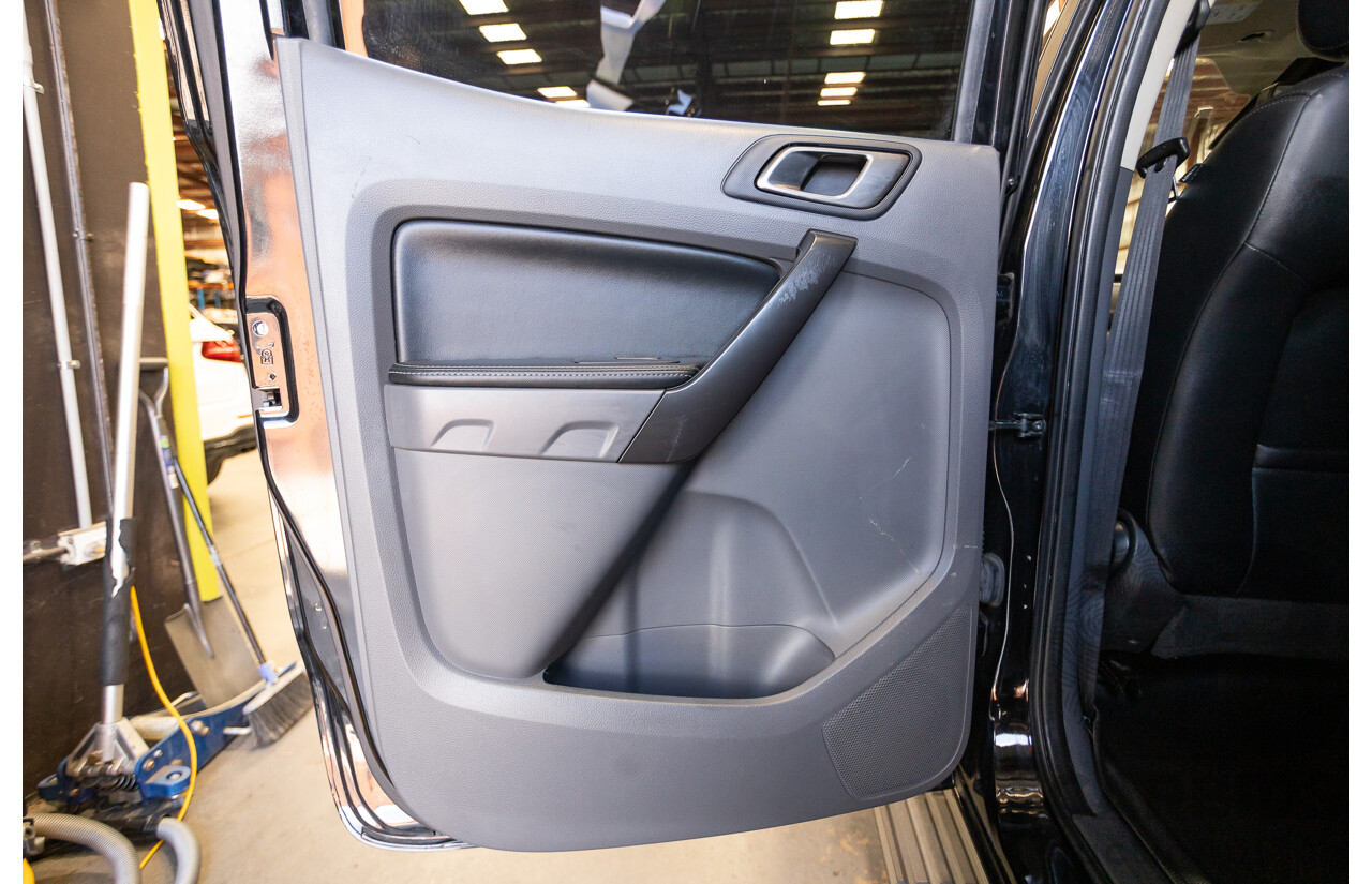 04/2017 Ford Ranger XLT 3.2 (4x4) PX MKII MY17 UPDATE Dual Cab Utility Shadow Black Turbo Diesel 3.2L