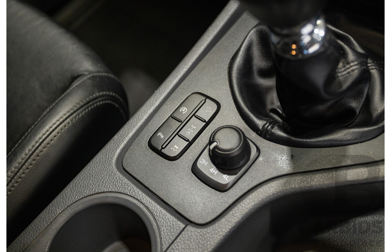 04/2017 Ford Ranger XLT 3.2 (4x4) PX MKII MY17 UPDATE Dual Cab Utility Shadow Black Turbo Diesel 3.2L