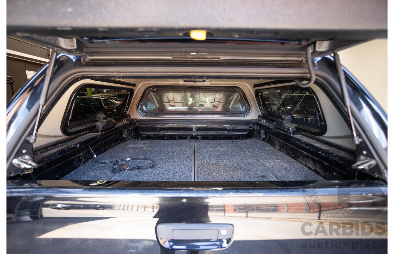 04/2017 Ford Ranger XLT 3.2 (4x4) PX MKII MY17 UPDATE Dual Cab Utility Shadow Black Turbo Diesel 3.2L