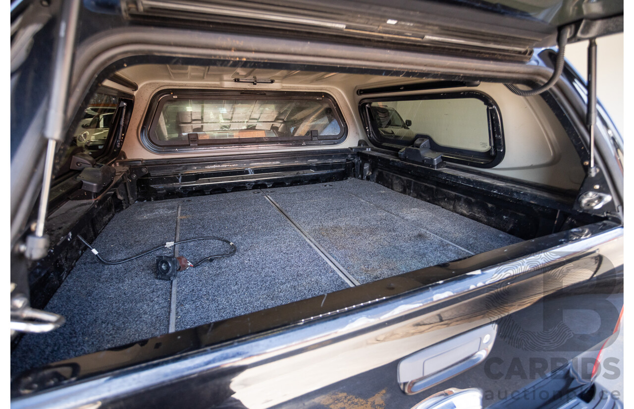 04/2017 Ford Ranger XLT 3.2 (4x4) PX MKII MY17 UPDATE Dual Cab Utility Shadow Black Turbo Diesel 3.2L