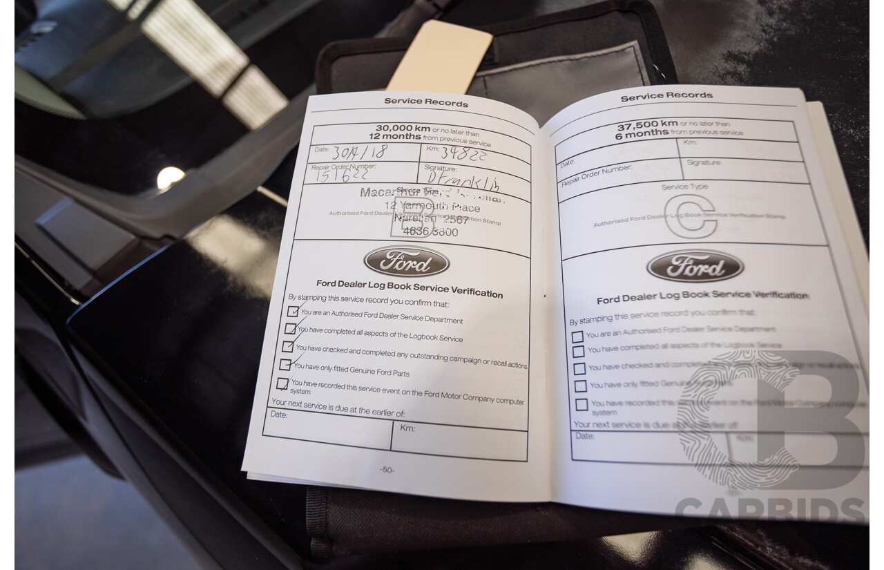 04/2017 Ford Ranger XLT 3.2 (4x4) PX MKII MY17 UPDATE Dual Cab Utility Shadow Black Turbo Diesel 3.2L