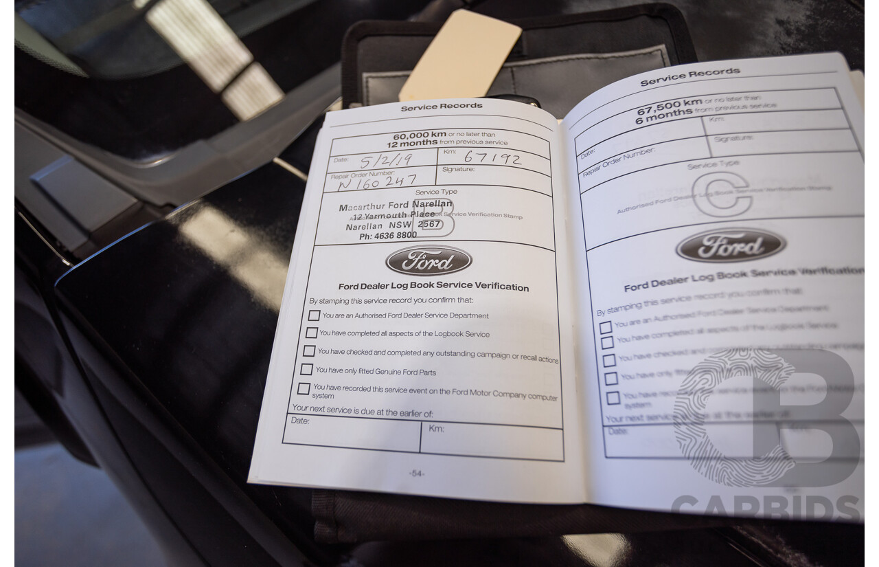 04/2017 Ford Ranger XLT 3.2 (4x4) PX MKII MY17 UPDATE Dual Cab Utility Shadow Black Turbo Diesel 3.2L