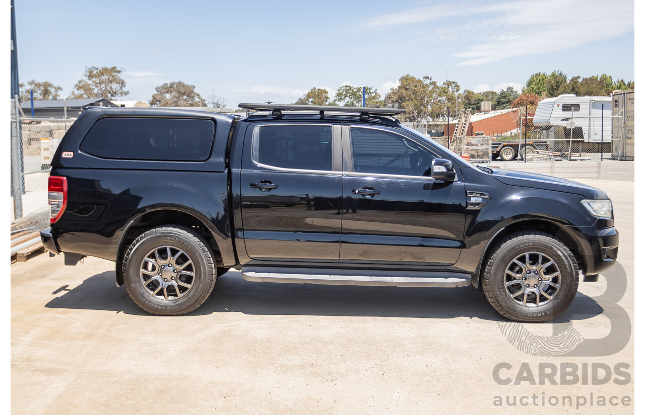 04/2017 Ford Ranger XLT 3.2 (4x4) PX MKII MY17 UPDATE Dual Cab Utility Shadow Black Turbo Diesel 3.2L