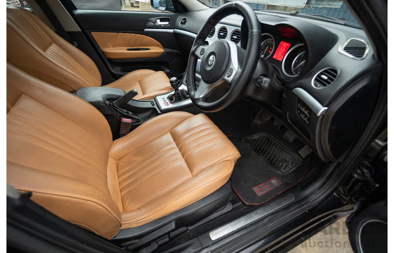 8/2007 Alfa Romeo 159 JTD FWD  4D Sedan Alfa Black Turbo Diesel 2.4L