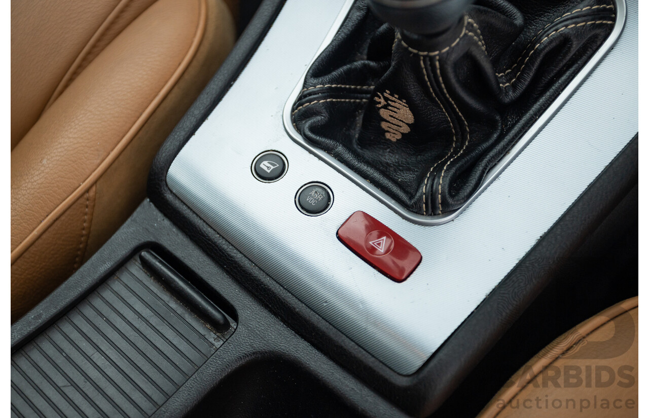 8/2007 Alfa Romeo 159 JTD FWD  4D Sedan Alfa Black Turbo Diesel 2.4L