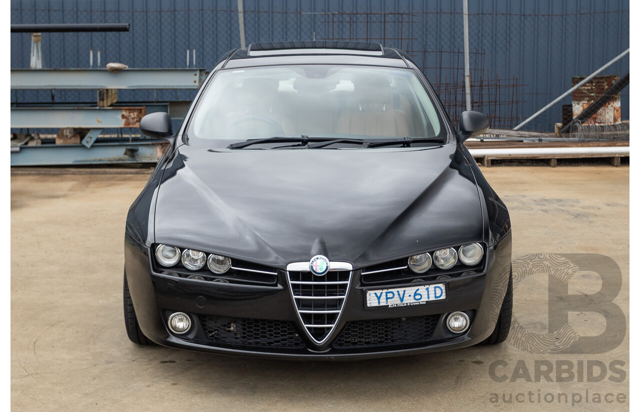 8/2007 Alfa Romeo 159 JTD FWD 4D Sedan Alfa Black Turbo Diesel 2.4L