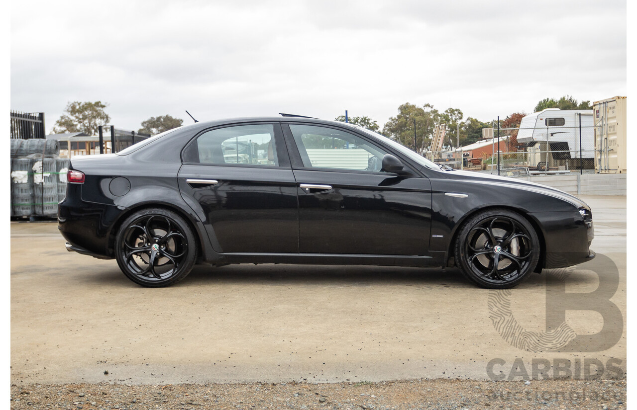 8/2007 Alfa Romeo 159 JTD FWD 4D Sedan Alfa Black Turbo Diesel 2.4L