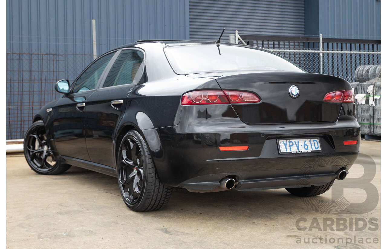 8/2007 Alfa Romeo 159 JTD FWD 4D Sedan Alfa Black Turbo Diesel 2.4L