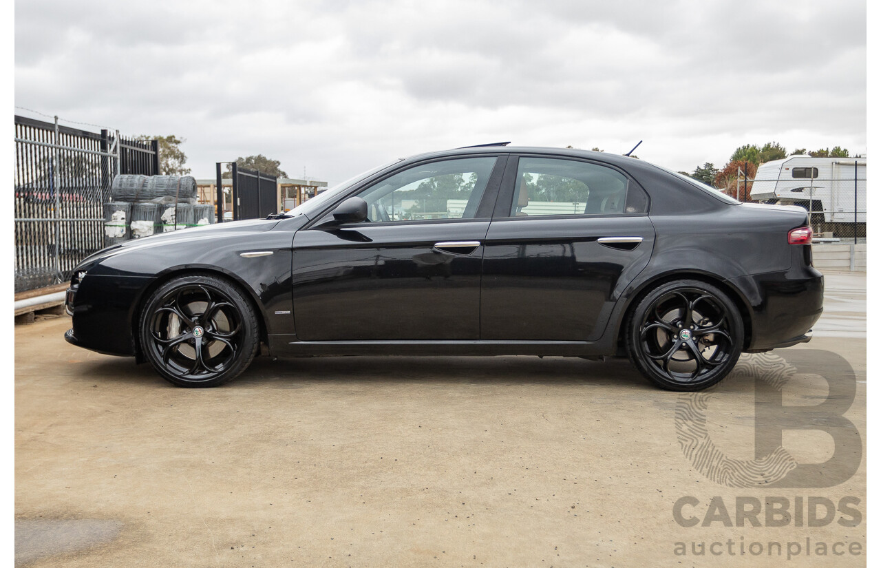 8/2007 Alfa Romeo 159 JTD FWD  4D Sedan Alfa Black Turbo Diesel 2.4L