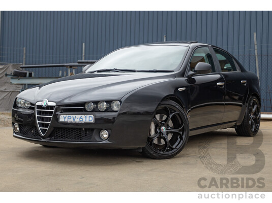 8/2007 Alfa Romeo 159 JTD FWD  4D Sedan Alfa Black Turbo Diesel 2.4L