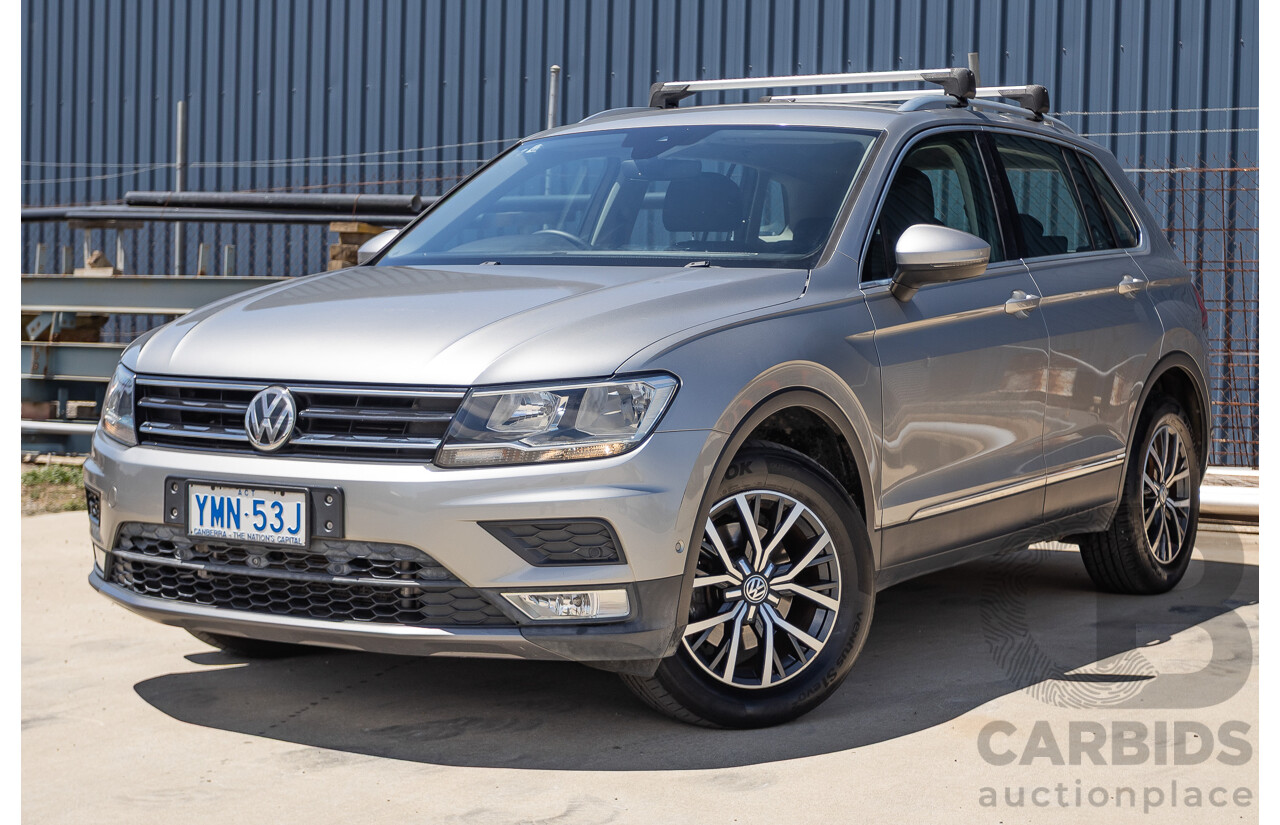 01/2017 Volkswagen Tiguan 110 TDI Comfortline (AWD) 5NA 4D Wagon Tungsten Silver Metallic Turbo Diesel 2.0L
