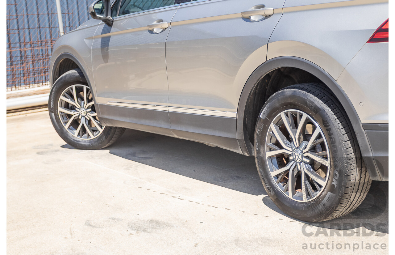 01/2017 Volkswagen Tiguan 110 TDI Comfortline (AWD) 5NA 4D Wagon Tungsten Silver Metallic Turbo Diesel 2.0L