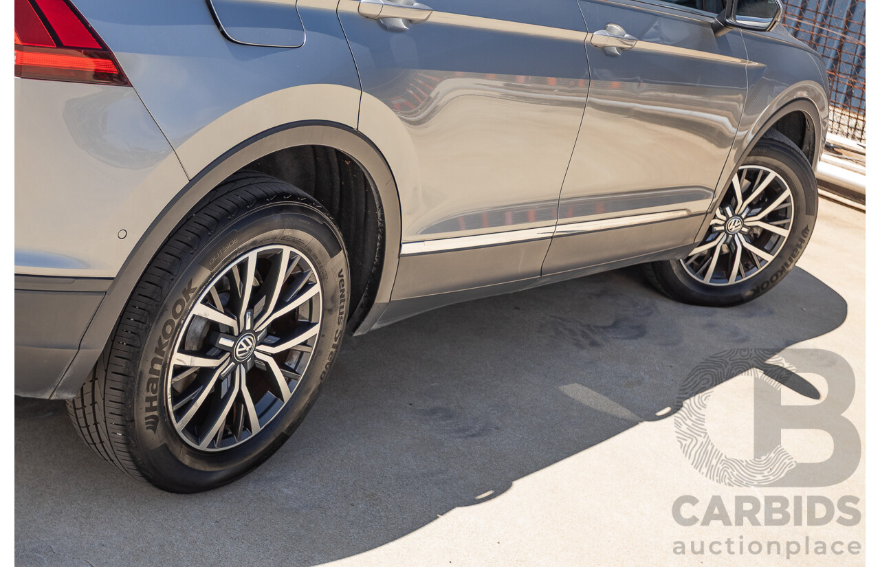 01/2017 Volkswagen Tiguan 110 TDI Comfortline (AWD) 5NA 4D Wagon Tungsten Silver Metallic Turbo Diesel 2.0L