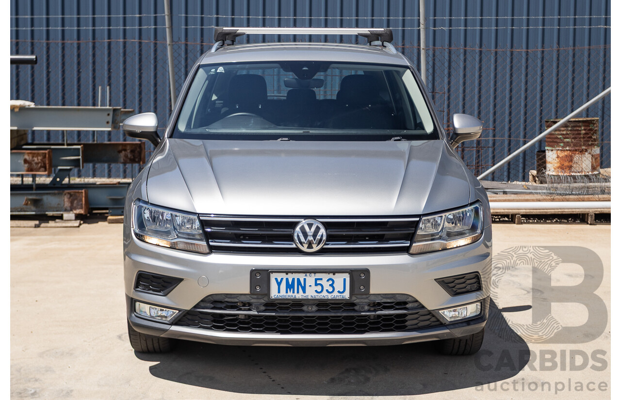 01/2017 Volkswagen Tiguan 110 TDI Comfortline (AWD) 5NA 4D Wagon Tungsten Silver Metallic Turbo Diesel 2.0L