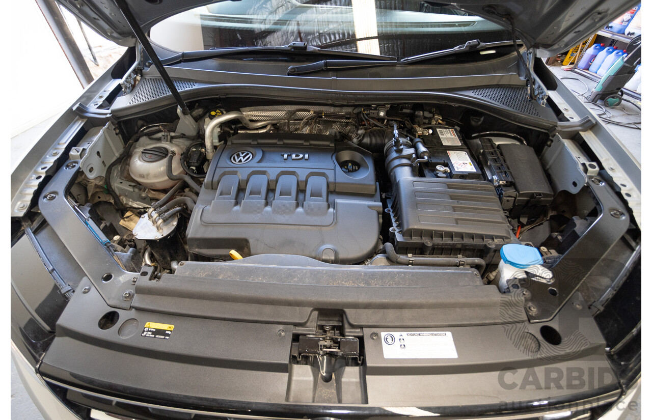 01/2017 Volkswagen Tiguan 110 TDI Comfortline (AWD) 5NA 4D Wagon Tungsten Silver Metallic Turbo Diesel 2.0L