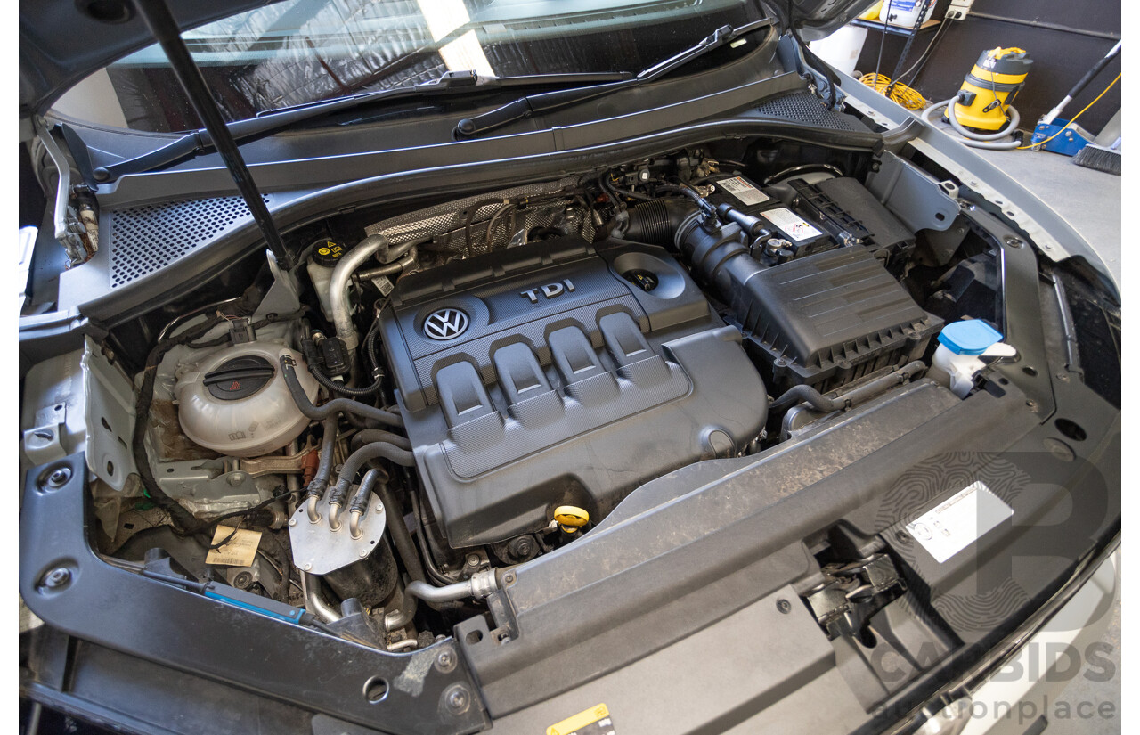 01/2017 Volkswagen Tiguan 110 TDI Comfortline (AWD) 5NA 4D Wagon Tungsten Silver Metallic Turbo Diesel 2.0L