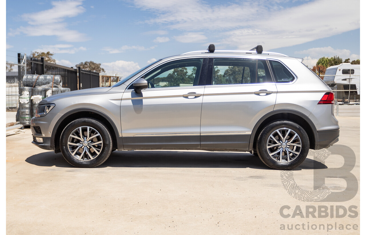 01/2017 Volkswagen Tiguan 110 TDI Comfortline (AWD) 5NA 4D Wagon Tungsten Silver Metallic Turbo Diesel 2.0L