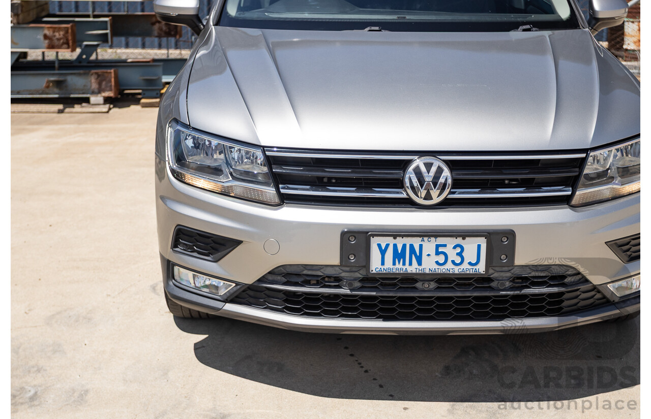 01/2017 Volkswagen Tiguan 110 TDI Comfortline (AWD) 5NA 4D Wagon Tungsten Silver Metallic Turbo Diesel 2.0L