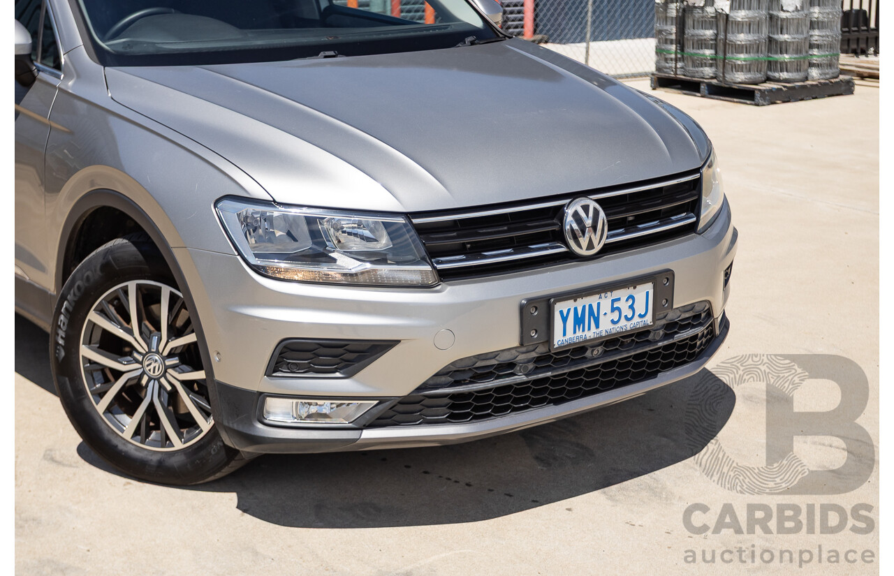 01/2017 Volkswagen Tiguan 110 TDI Comfortline (AWD) 5NA 4D Wagon Tungsten Silver Metallic Turbo Diesel 2.0L