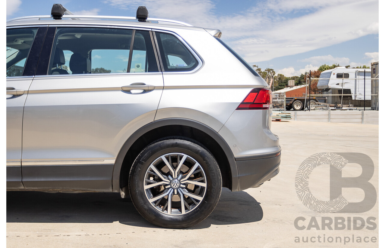 01/2017 Volkswagen Tiguan 110 TDI Comfortline (AWD) 5NA 4D Wagon Tungsten Silver Metallic Turbo Diesel 2.0L
