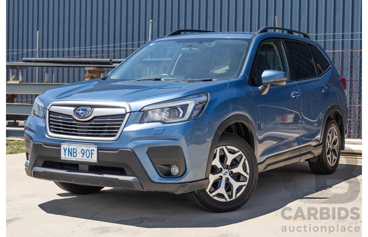 11/2018 Subaru Forester 2.5i (AWD) MY19 4D Wagon Blue 2.5L
