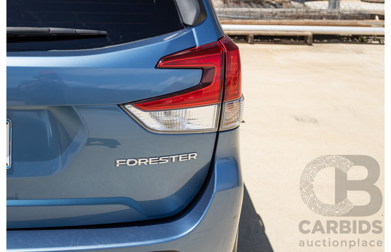 11/2018 Subaru Forester 2.5i (AWD) MY19 4D Wagon Blue 2.5L