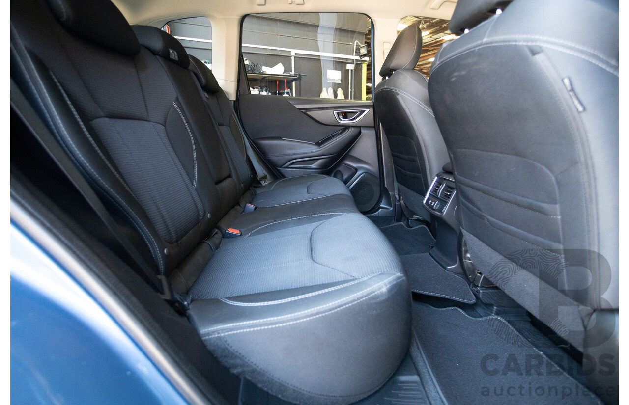 11/2018 Subaru Forester 2.5i (AWD) MY19 4D Wagon Blue 2.5L