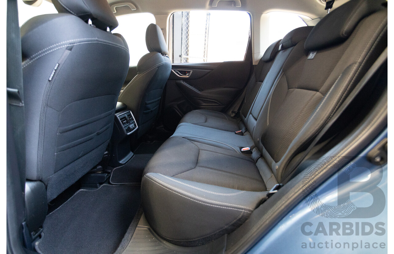 11/2018 Subaru Forester 2.5i (AWD) MY19 4D Wagon Blue 2.5L